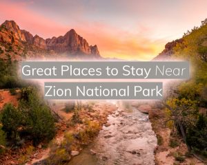 Hotels near Zion national park